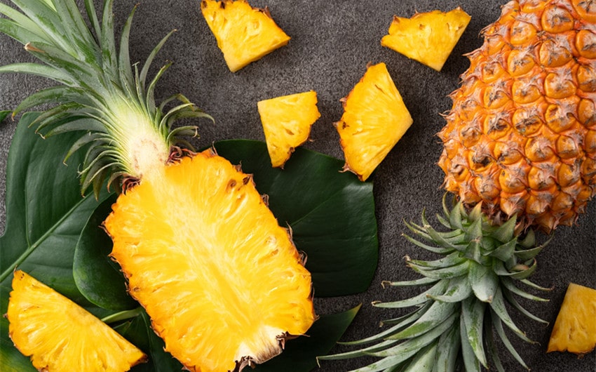 how to tell if a pineapple is ripe