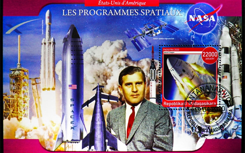 wernher von braun wife