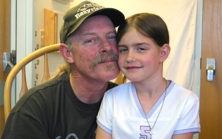 shasta groene and father